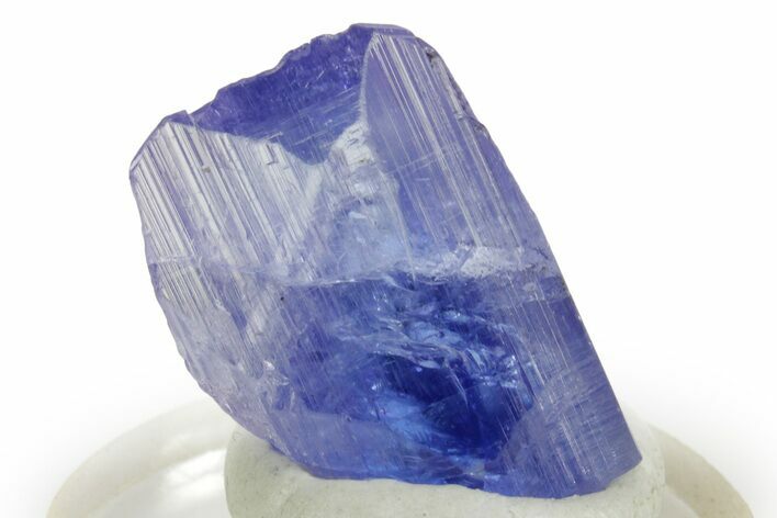 Brilliant Blue-Violet Tanzanite Crystal -Merelani Hills, Tanzania #379068